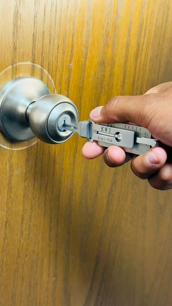 Lishi KW1 2-en-1 — Pick y Decodificador Profesional para Kwikset